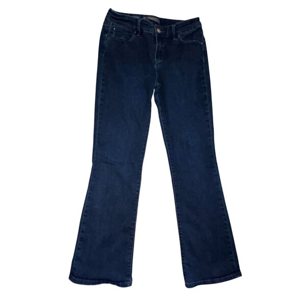 The Limited Bootcut Dark Wash Denim Jeans-Blue-Size 10R-GUC - Picture 1 of 6